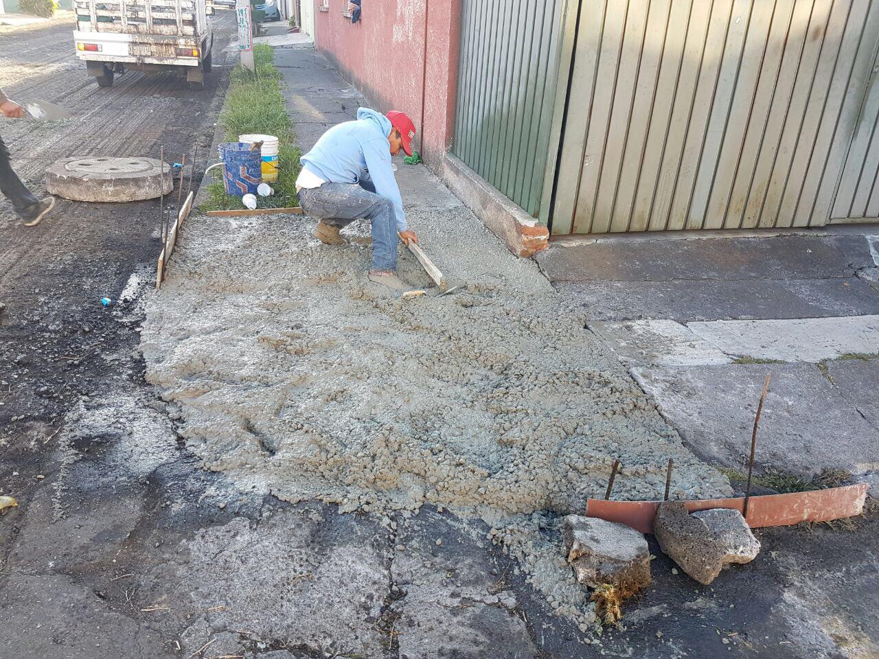 Gobierno Municipal ejecuta obras incluyentes en vialidades de Morelia