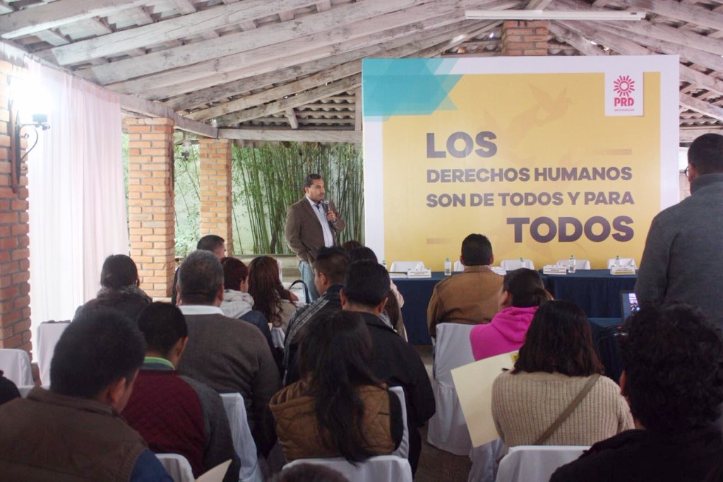 PRD impulsa cultura del respeto a los derechos humanos