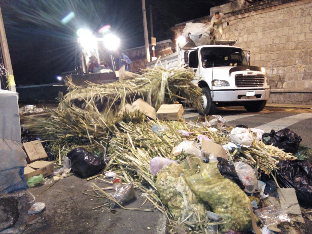 Secretaría de Servicios Públicos de Morelia reforzó operativo de limpieza en el Panteón Municipal