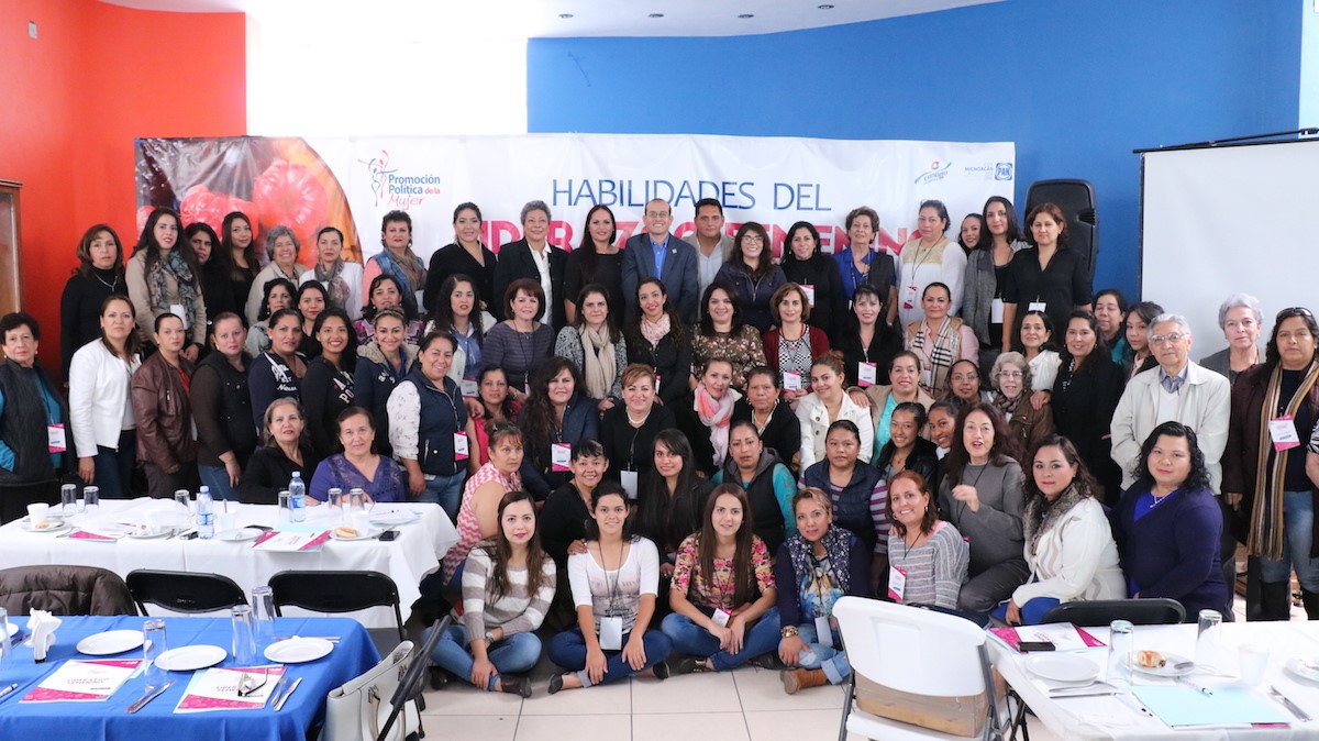 Capacita PAN Michoacán a mil 300 mujeres