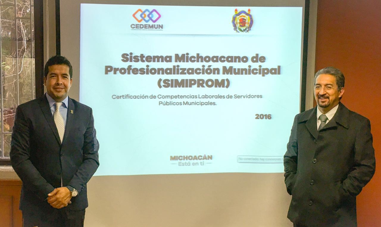 Tendrá Michoacán un innovador modelo de profesionalización municipal