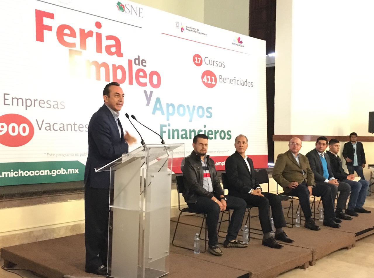 Este año 30 mil michoacanos habrán sido colocados en un empleo