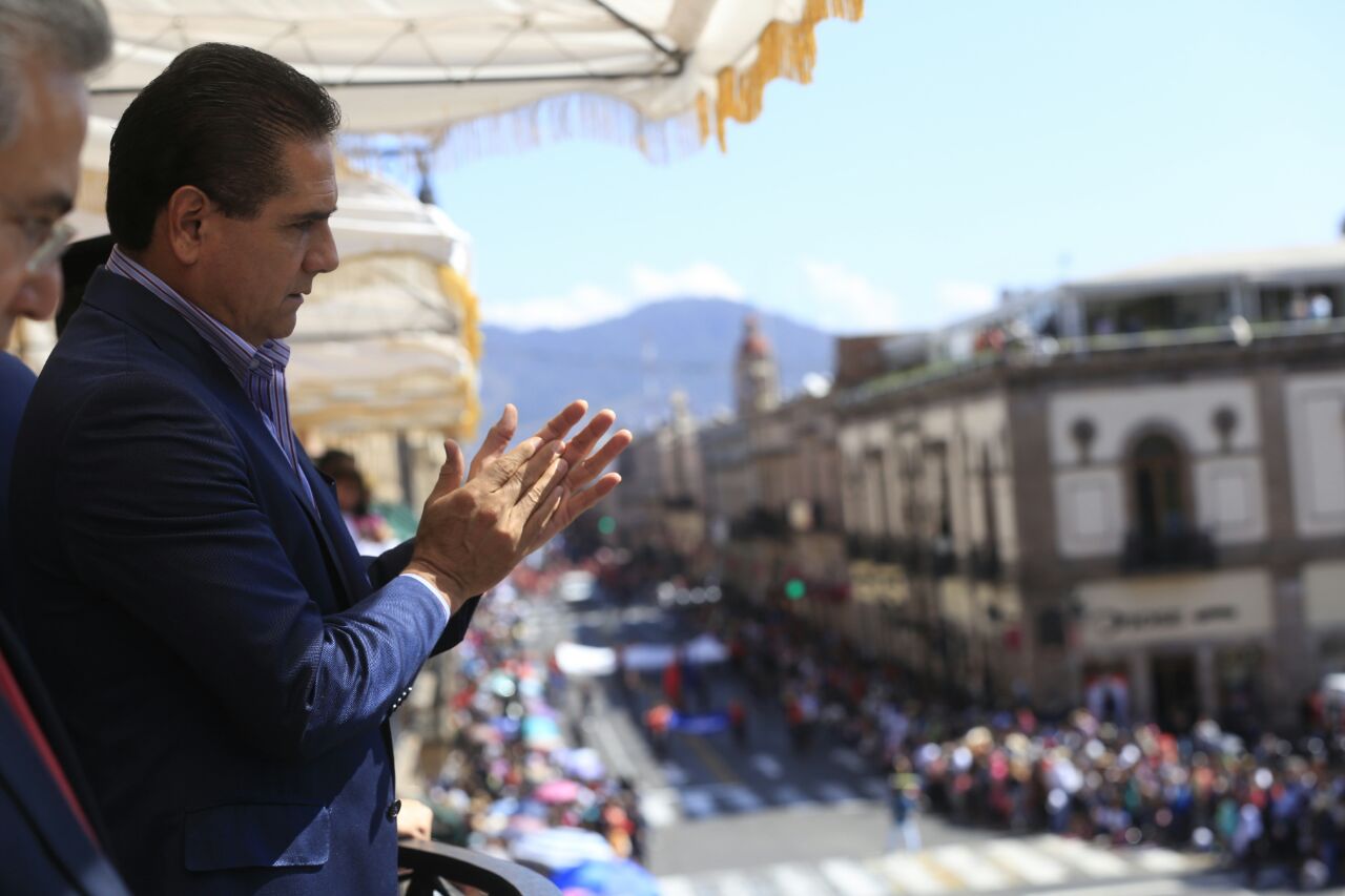 Presencia Gobernador Desfile por el 106 Aniversario del Inicio de la Revolución Mexicana