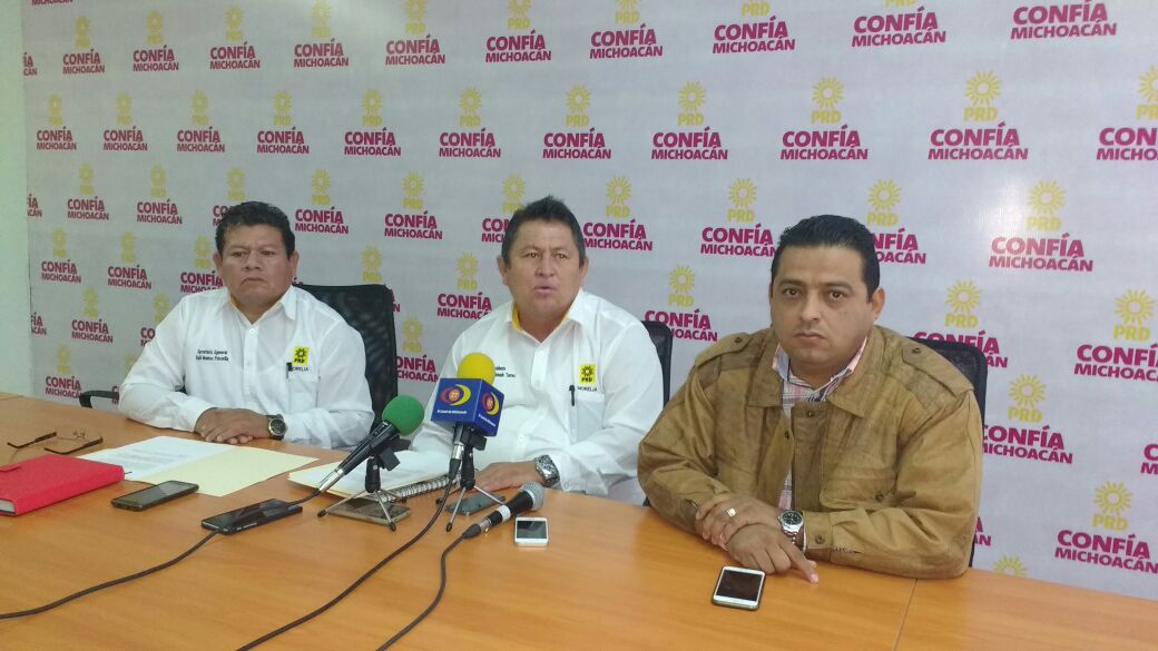 Pide PRD Morelia mayor atención de Alfonso Martínez en seguridad e infraestructura