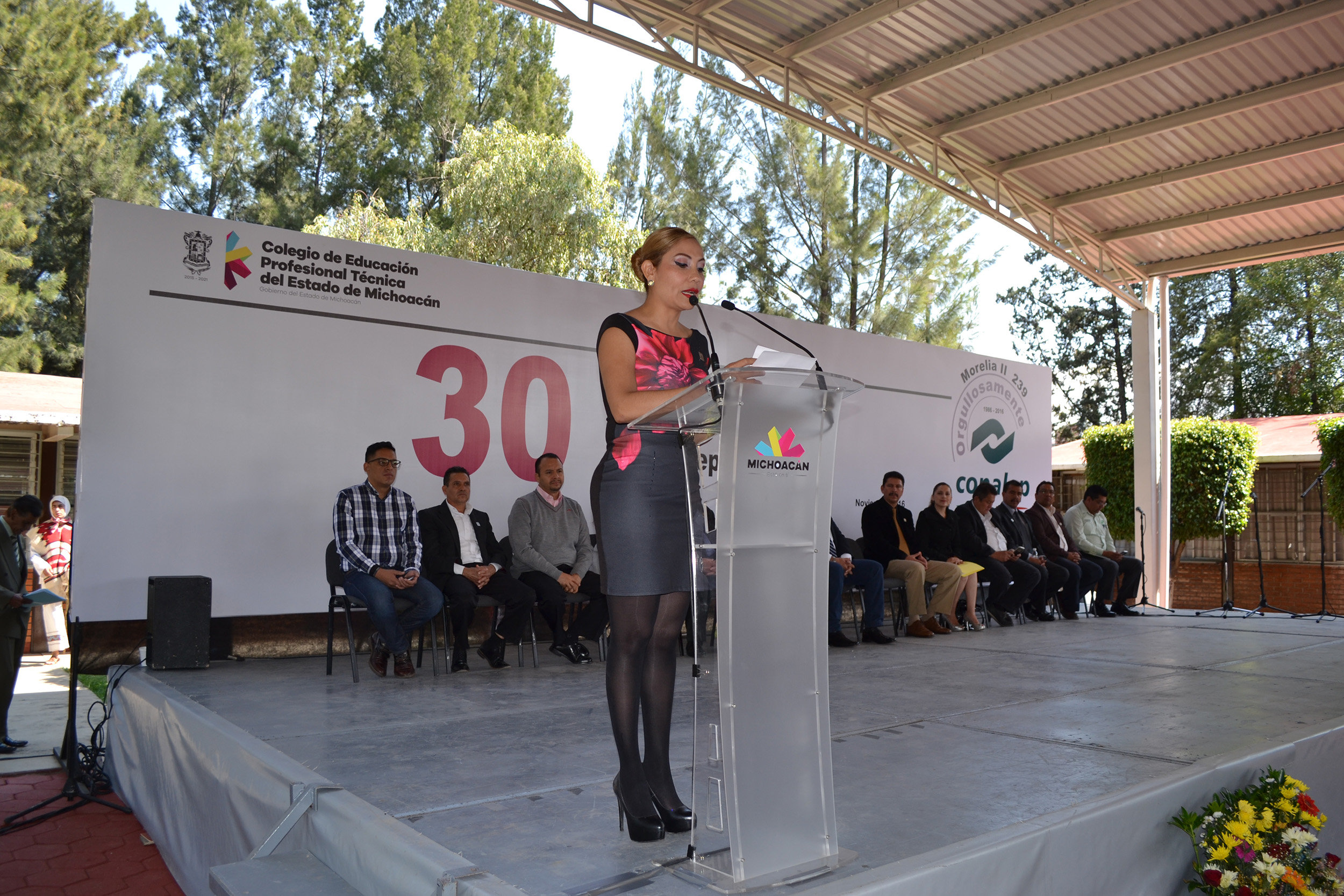 Festeja el Conalep Morelia II su 30 aniversario