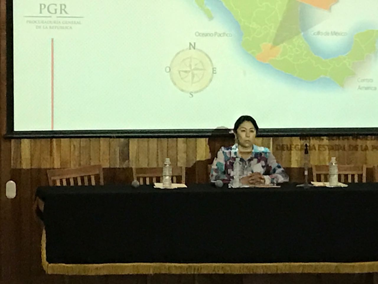 Imparte PGR conferencia “Perspectiva de Seguridad en Michoacán”
