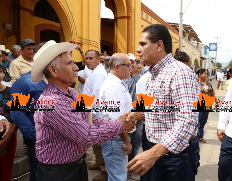 Juntos regresaremos el orden y la paz a Tepalcatepec: Silvano Aureoles