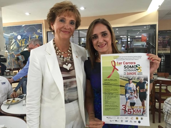 En Veracruz Promueven donación de sangre con carrera deportiva