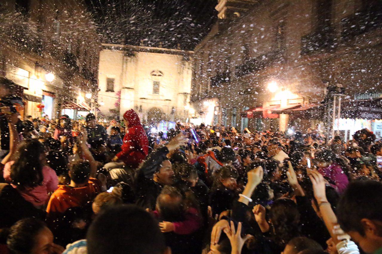 Nieve en Cerrada de San Agustín se extenderá hasta el 6 de enero