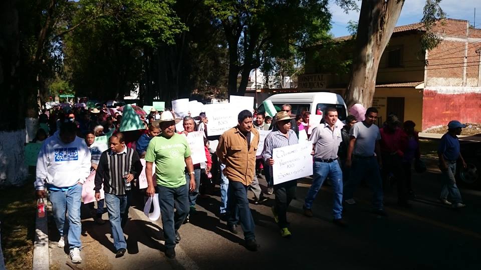 Alcalde de Pátzcuaro incumple acuerdos con organización social