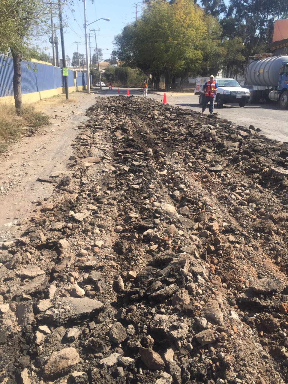 Gobierno Municipal mejora vialidades en Ciudad Industrial