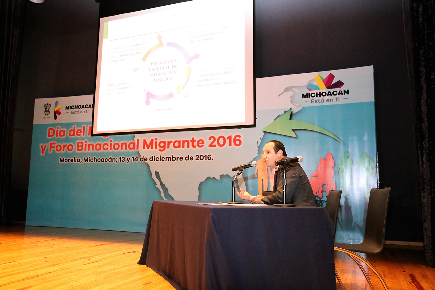 Reconoce SEGOB a Michoacán como el estado más avanzado en políticas migratorias