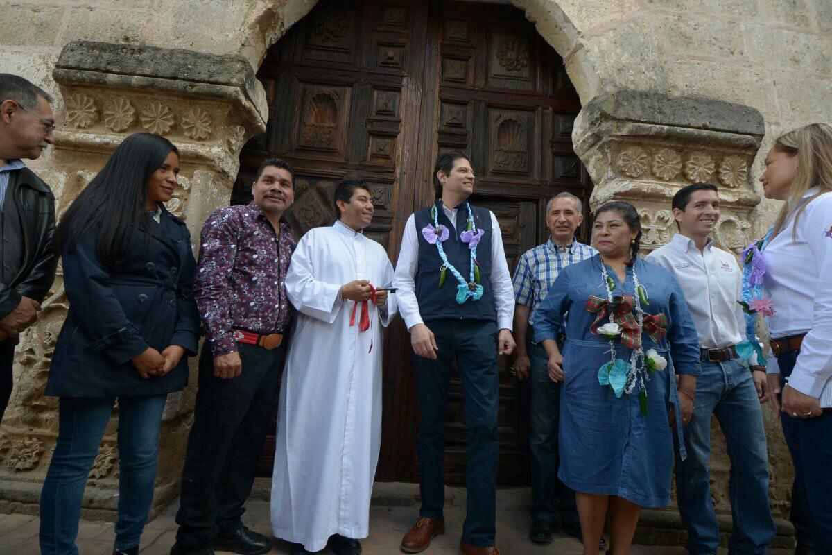 Restaura Ayuntamiento de Morelia portón de más de 5 siglos de antigüedad