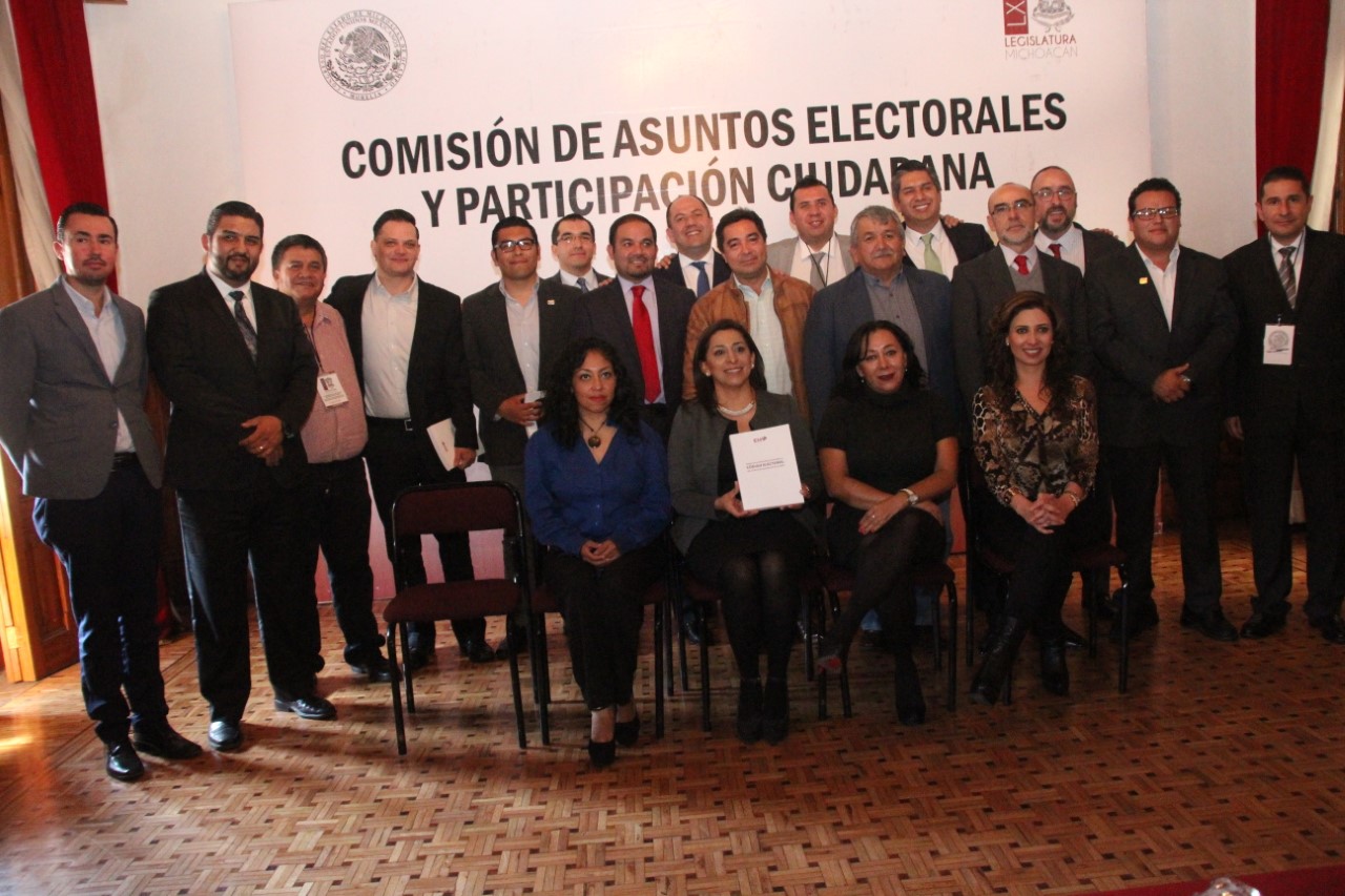 l Instituto Electoral de Michoacán entrega al H. Congreso del Estado la propuesta del proyecto de reforma electoral