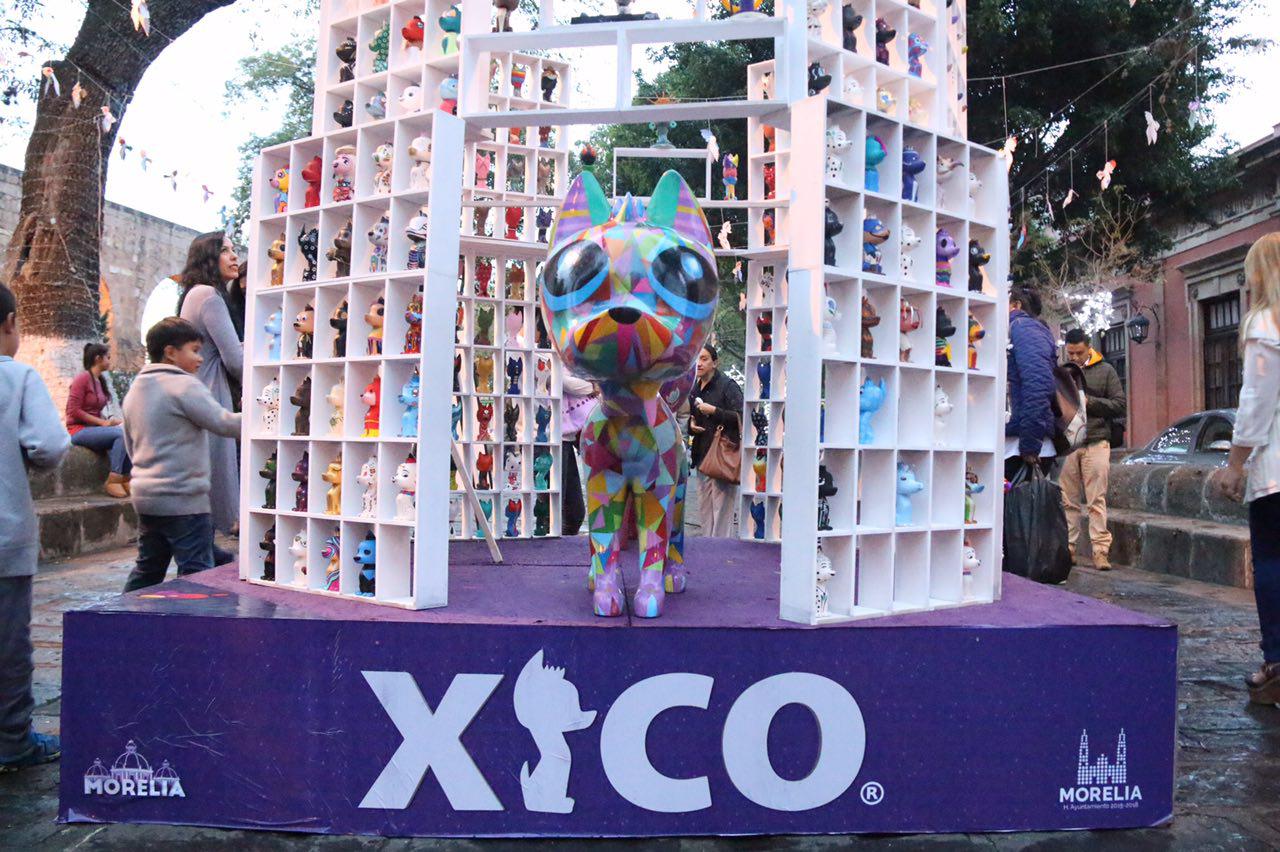 XICOS engalanan Calzada Fray Antonio de San Miguel