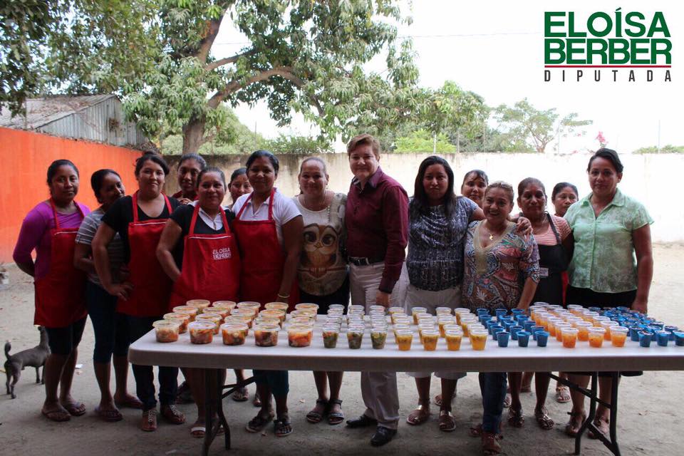 La Diputada Local Eloisa Berber, lleva capacitación a su distrito