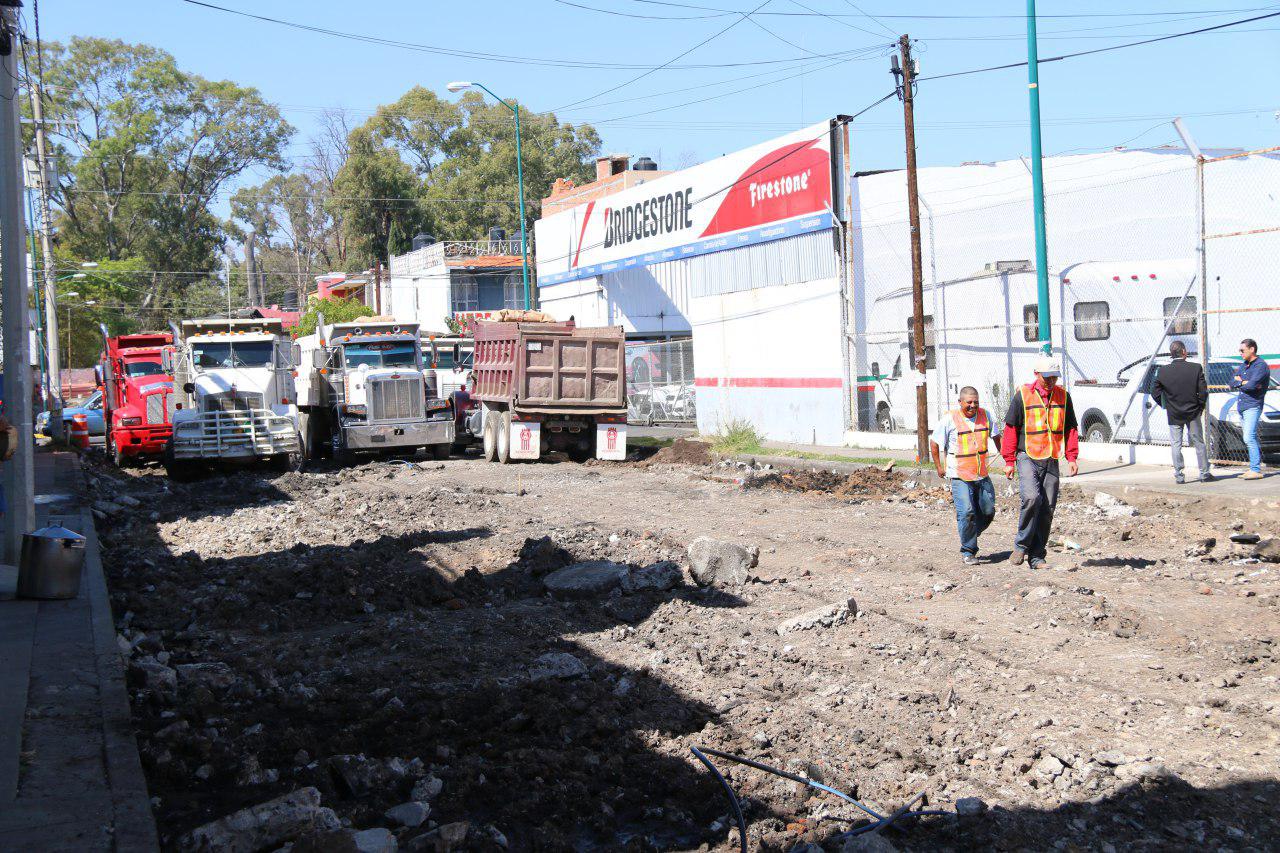 Avanza obra de repavimentación en la calle Iretiticateme: Ayuntamiento de Morelia