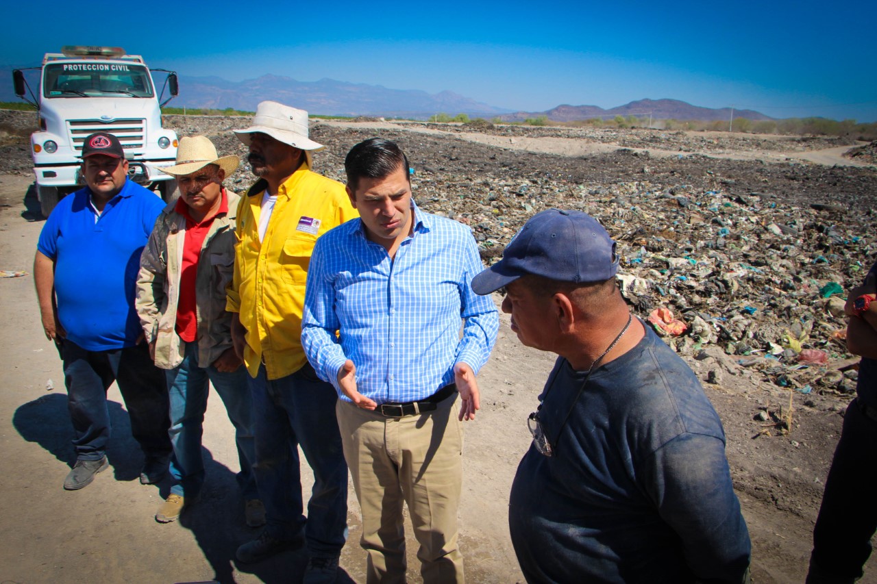Concluyen trabajos de atención a la contingencia del basurero en Apatzingán