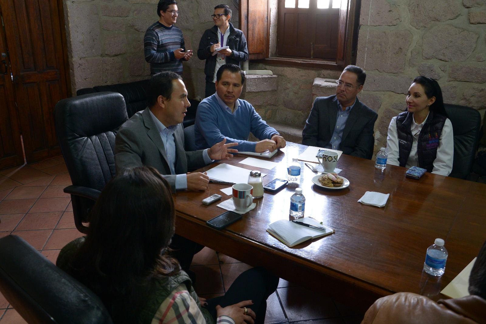 Secretarios y Regidores sostienen reunión de trabajo para alinear estrategias a favor de Morelia