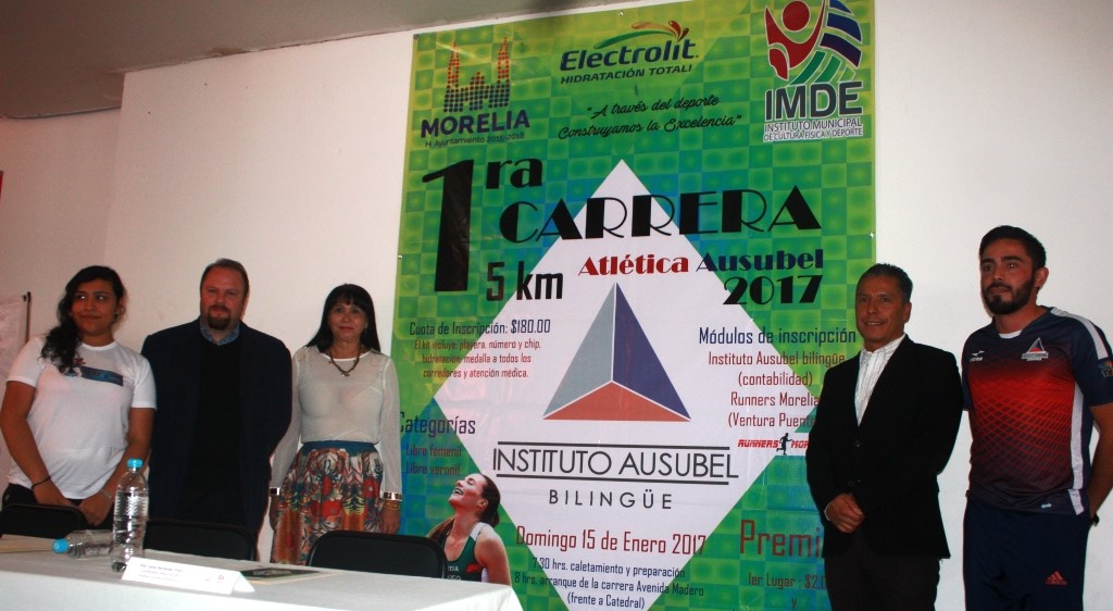 Ayuntamiento de Morelia se une a la Carrera Atlética Ausubel