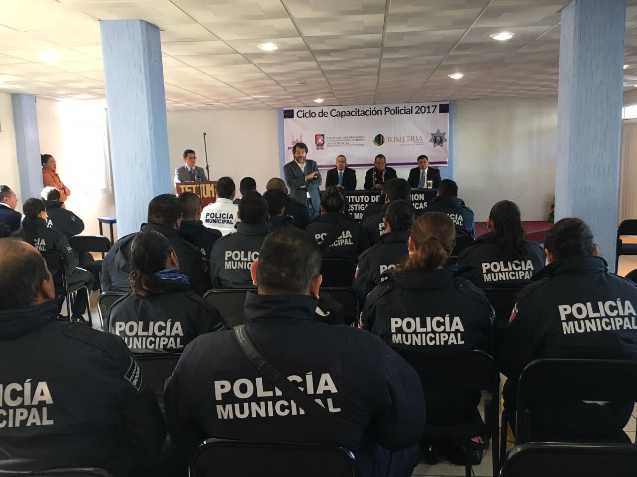 Policía Municipal de Morelia, en capacitación constante de sus elementos