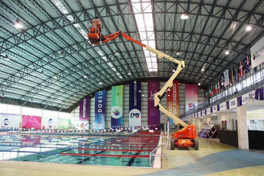 En marcha trabajos de rehabilitación de los Complejos Acuáticos