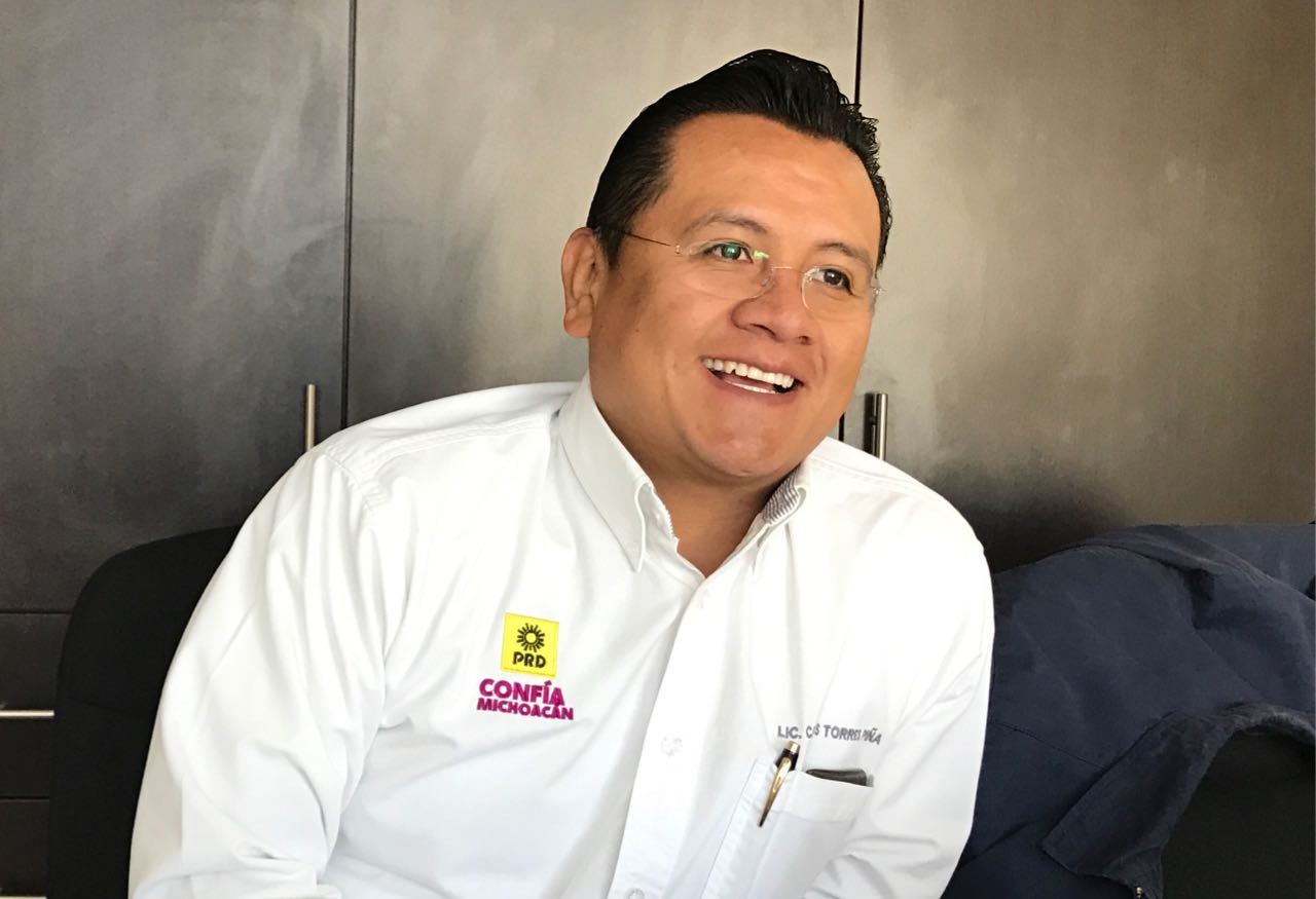 PRD apoya manifestaciones de los mexicanos para revertir el gasolinazo: Carlos Torres Piña