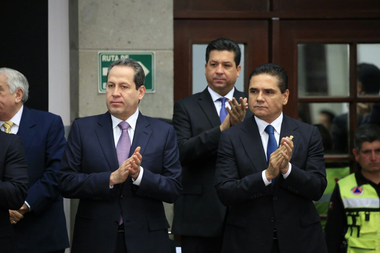 Asiste Gobernador Silvano Aureoles a Sesión del Consejo Nacional de Protección Civil