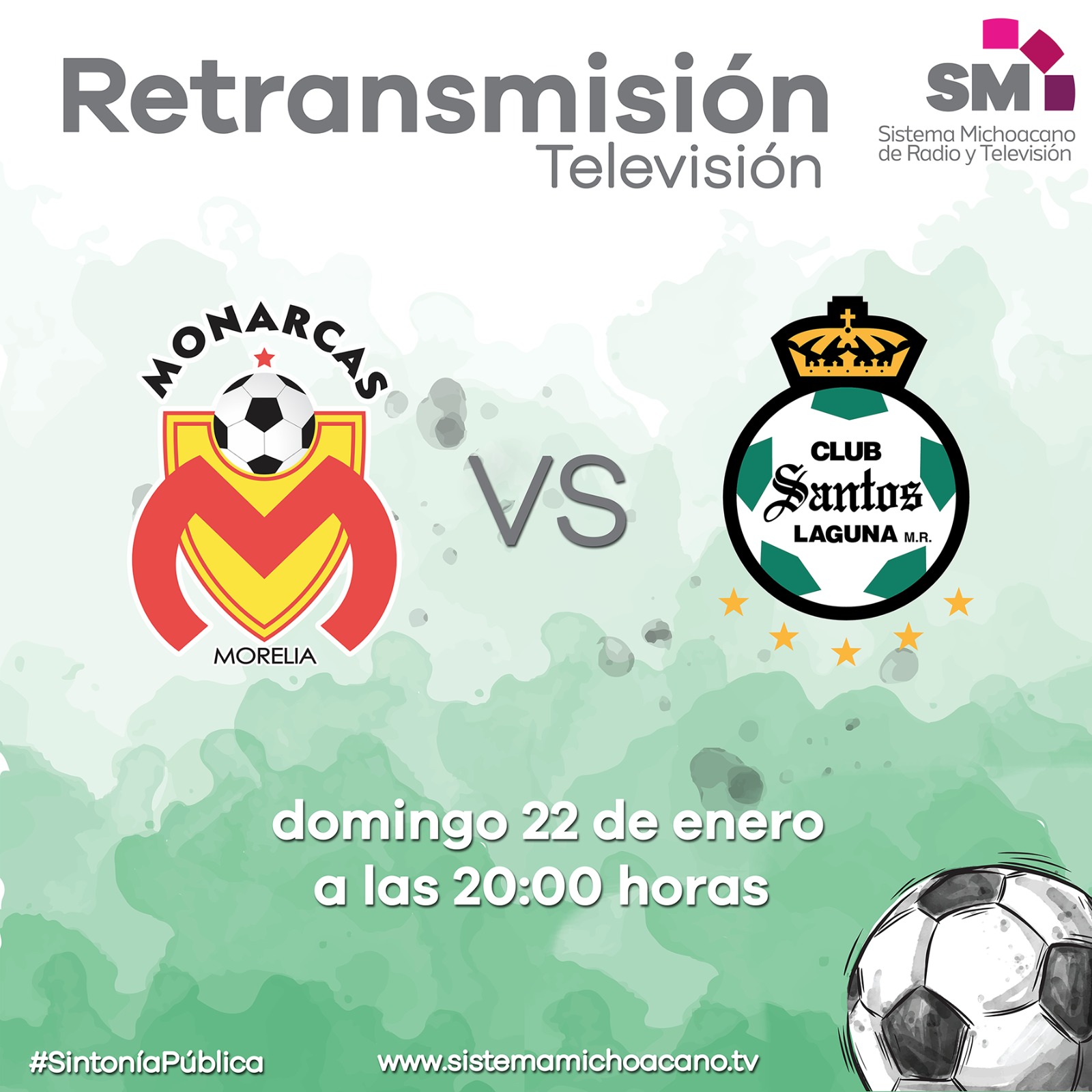 El SMRTV transmitirá los partidos de Monarcas Morelia