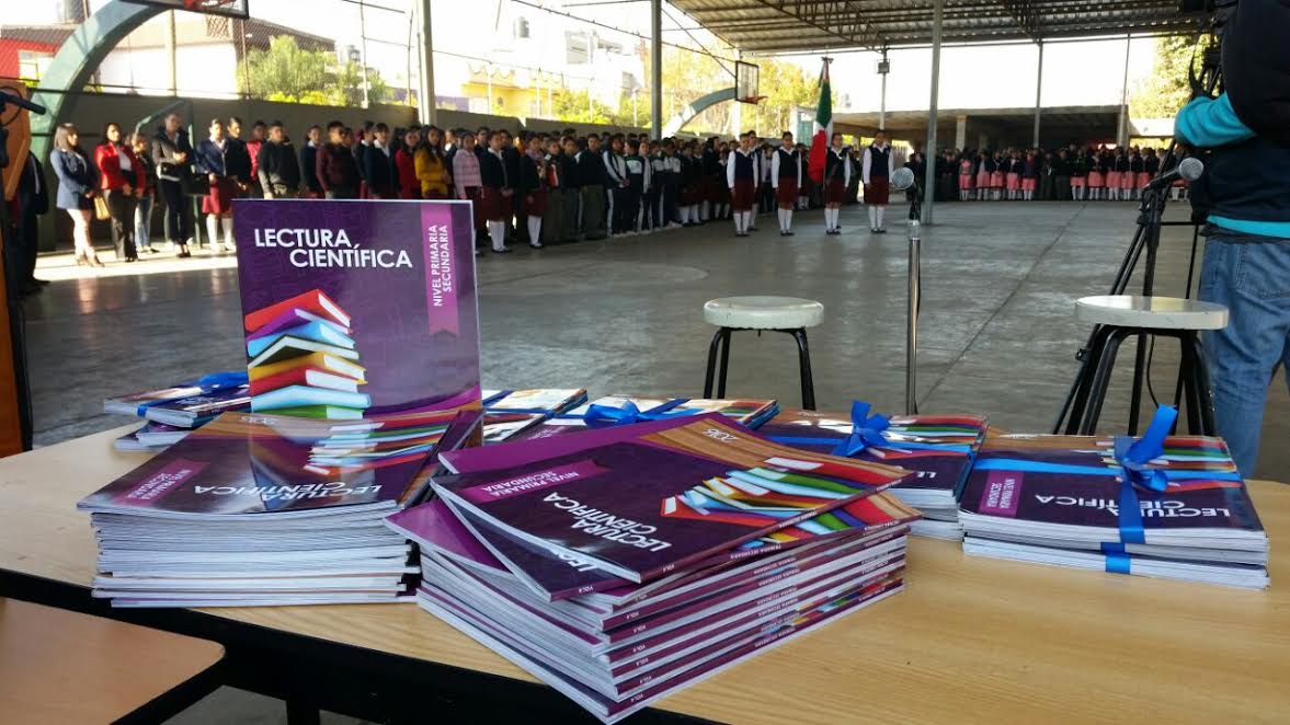 Inicia Sicdet entrega de libros gratuitos de Lectura Científica