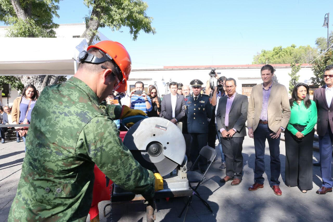 Encabeza Adrián López arranque de la campaña Canje de Armas 2017