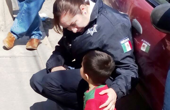 Policía Municipal de Morelia atiende reporte de violencia familiar