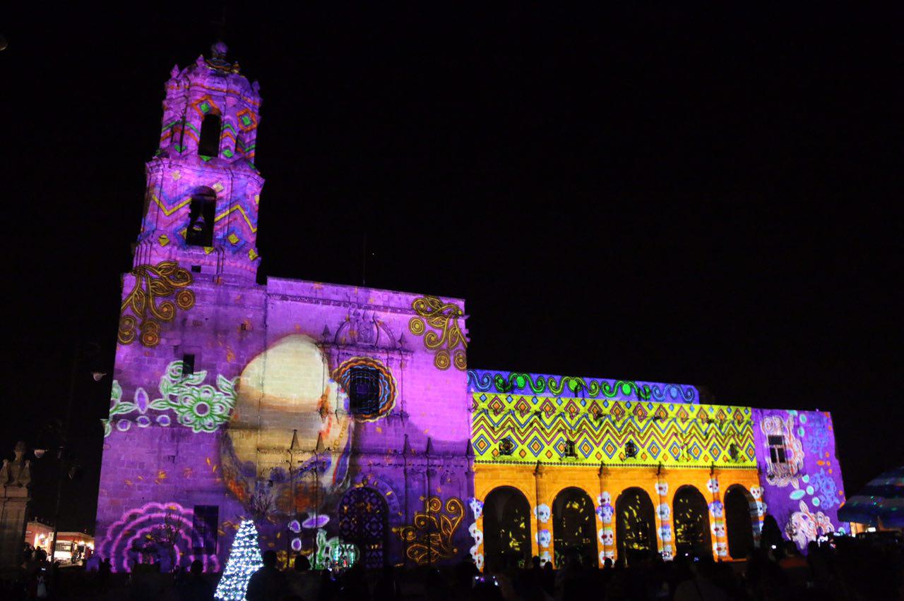Ayuntamiento de Morelia despedirá el año con Video Mapping y Encendido de Catedral