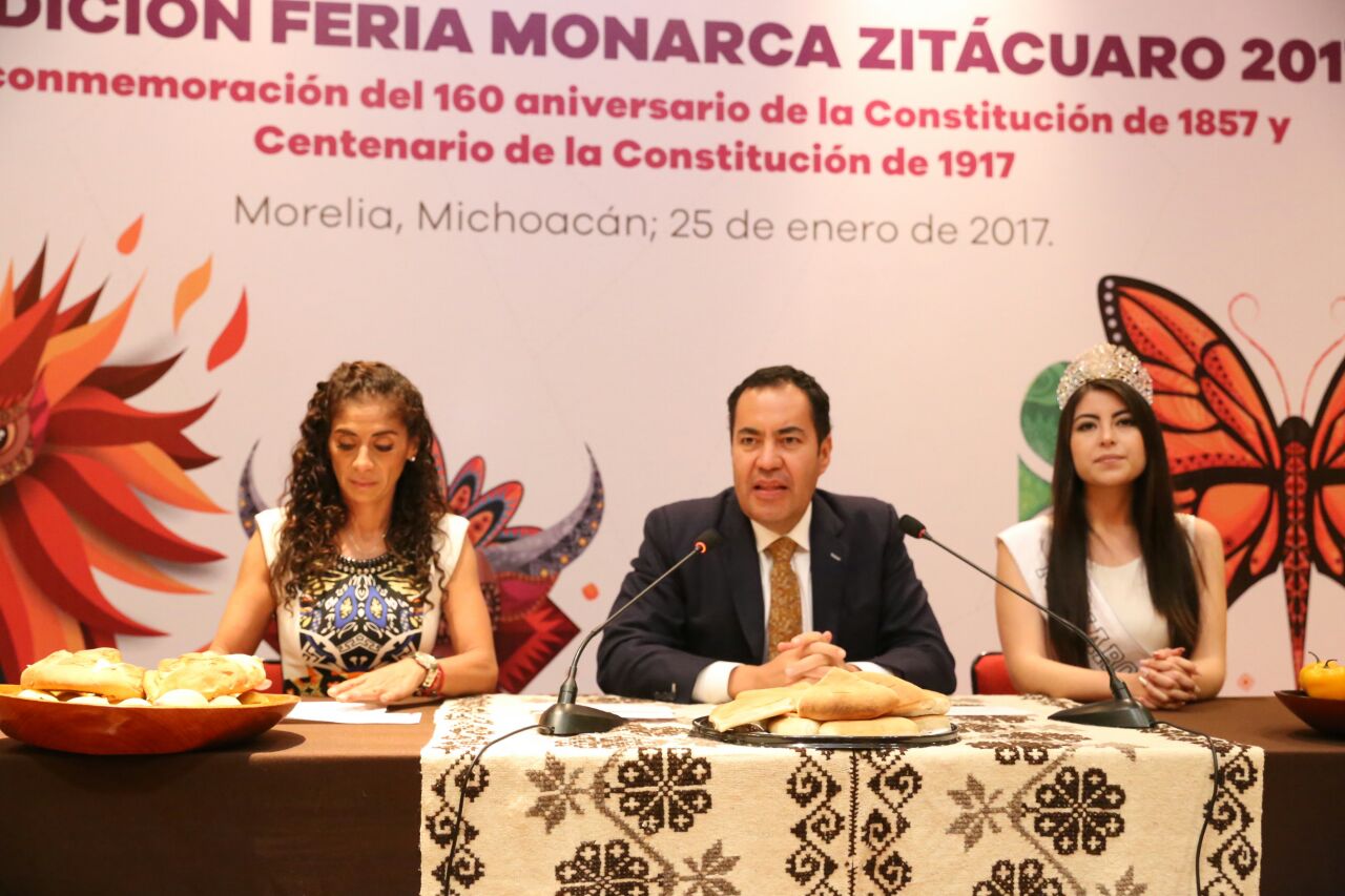 Todo listo para la Feria Monarca Zitácuaro 2017