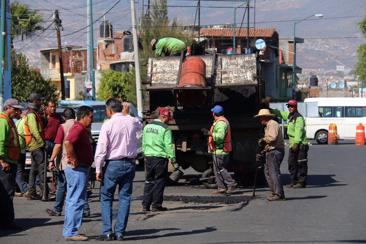 Continúa la transformación de las vialidades de Morelia