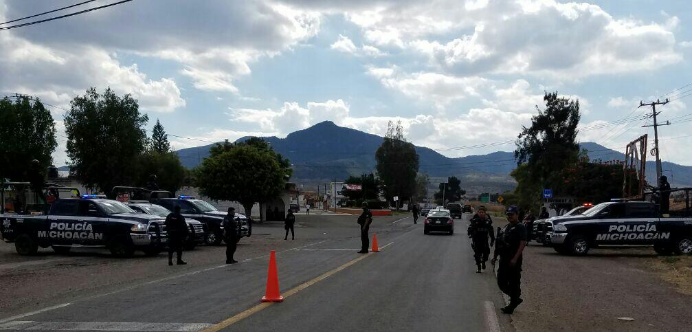 SSP y fuerzas federales resguardan regiones de Michoacán