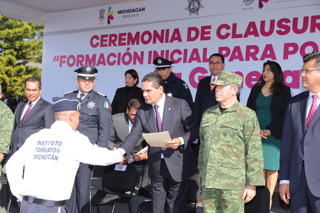 Tiene Michoacán instituciones de seguridad más sólidas: Silvano Aureoles