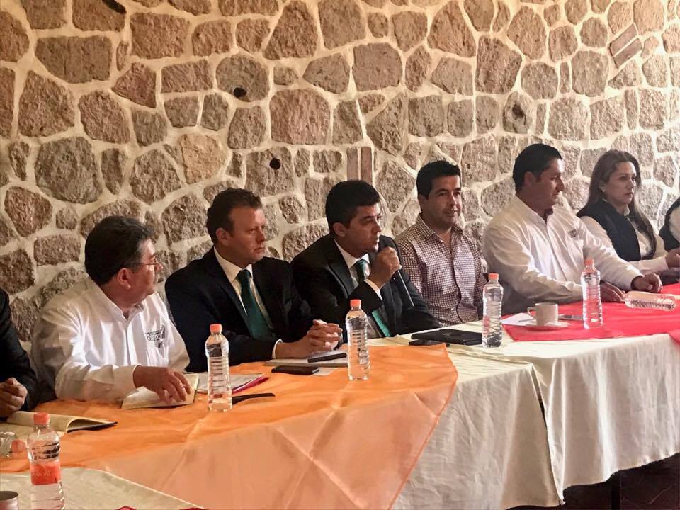 El titular de la CEAC, enlace del Gobierno del Estado en Quiroga