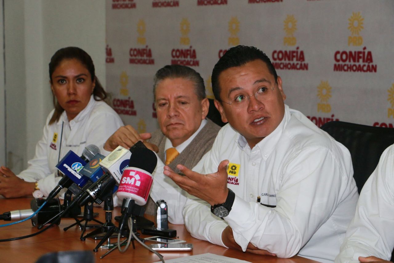 PRD convoca a movilización nacional contra el gasolinazo