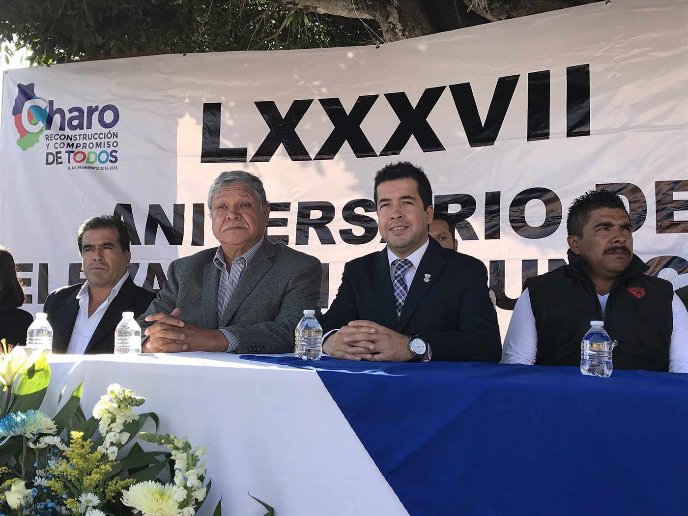 Encabeza Cedemun 87 aniversario de elevación de Charo a rango de municipio