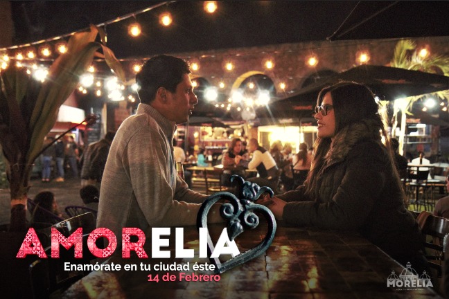 Secretaría de Turismo invita a festejar el 14 se Febrero en Morelia