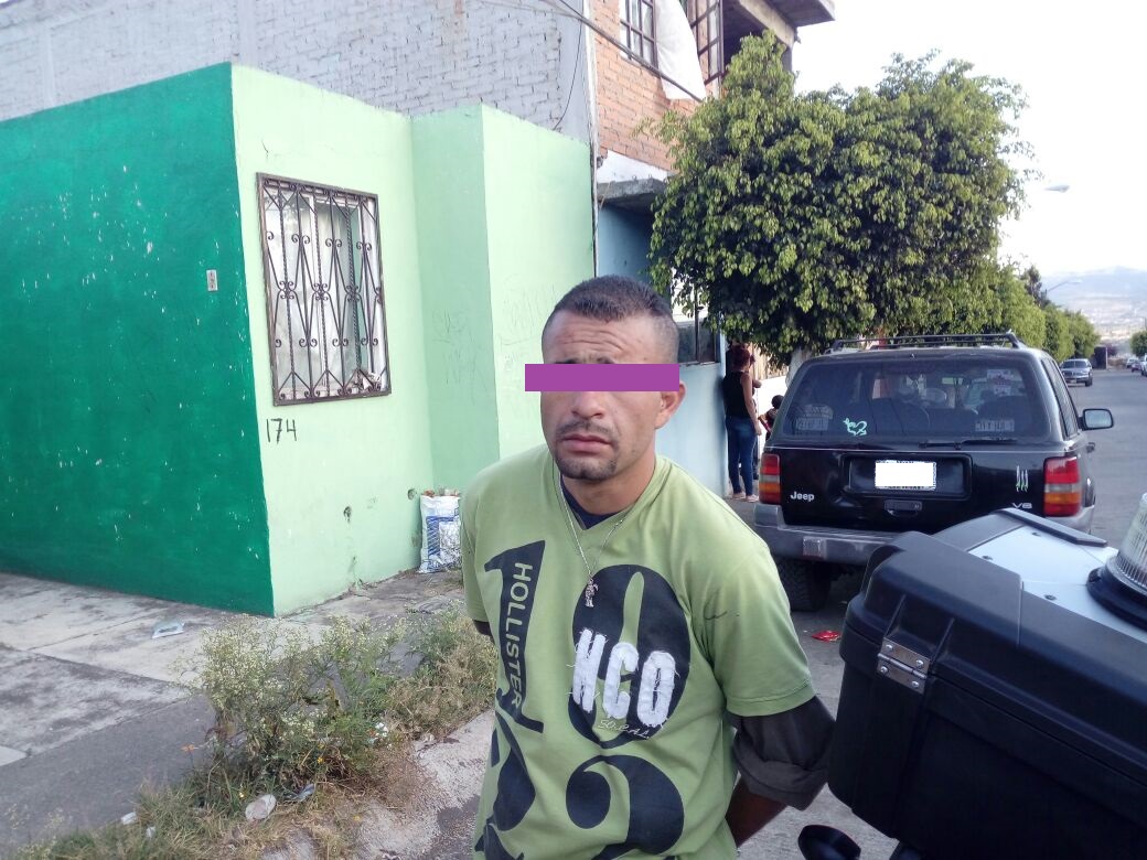 Policía de Morelia detiene a presunto ladrón de casa habitación