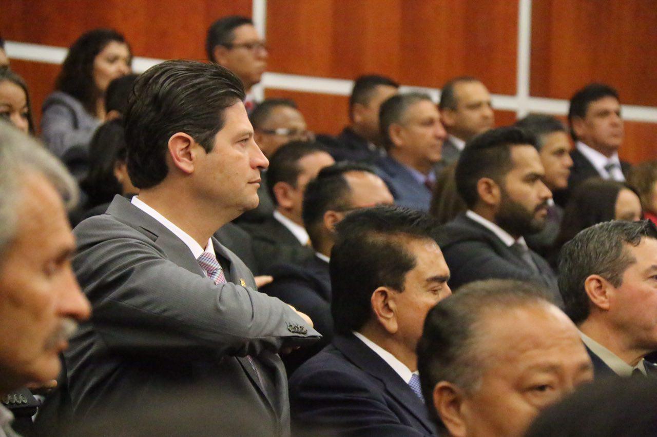 Acude Alfonso Martínez a Informe de Actividades 2016 del Presidente del Poder Judicial del Estado