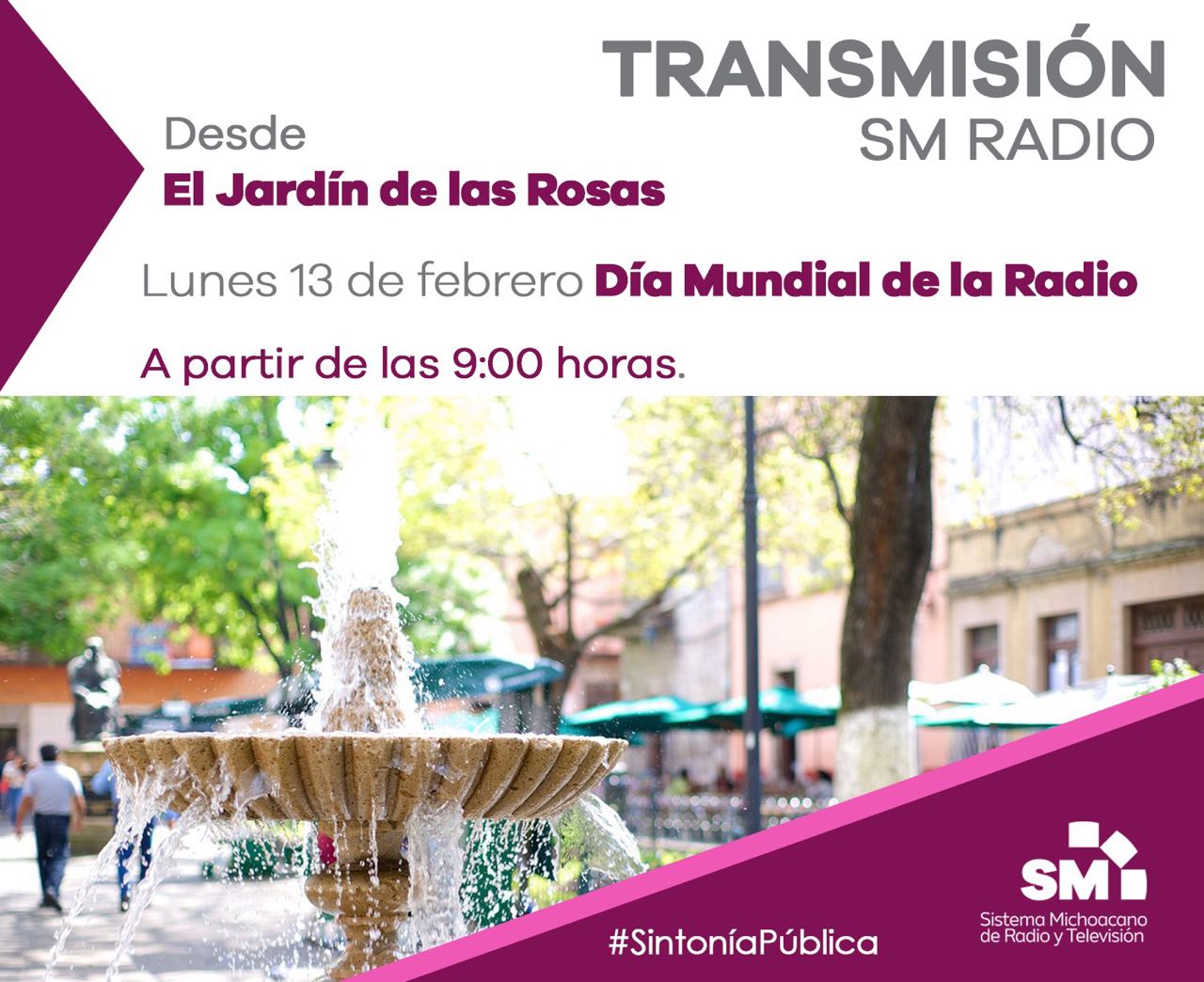 Con transmisión especial, el SMRTV celebrará Día Mundial de la Radio