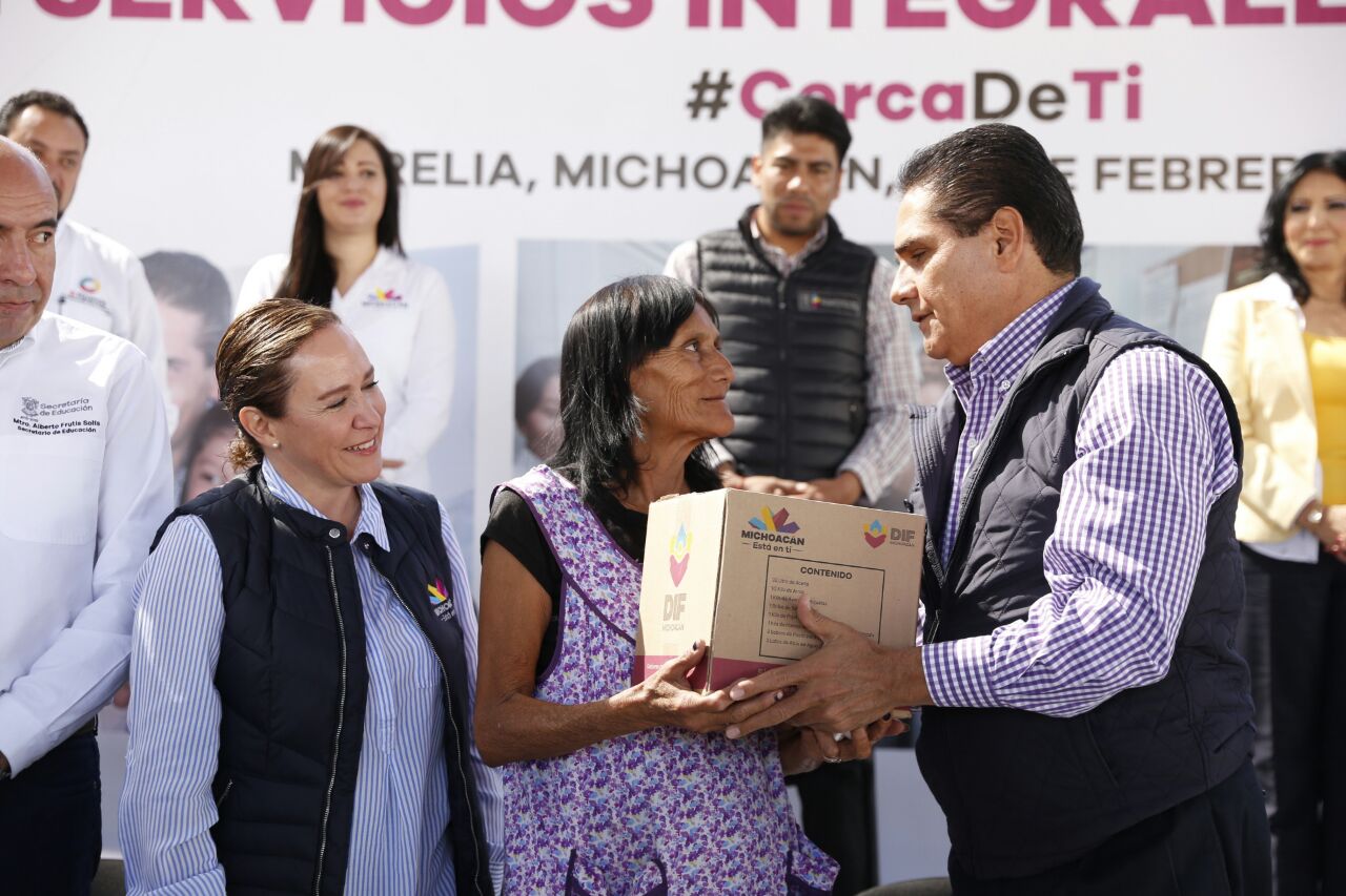 Fortalecerá Gobierno del Estado atención en colonias de Morelia: Silvano Aureoles