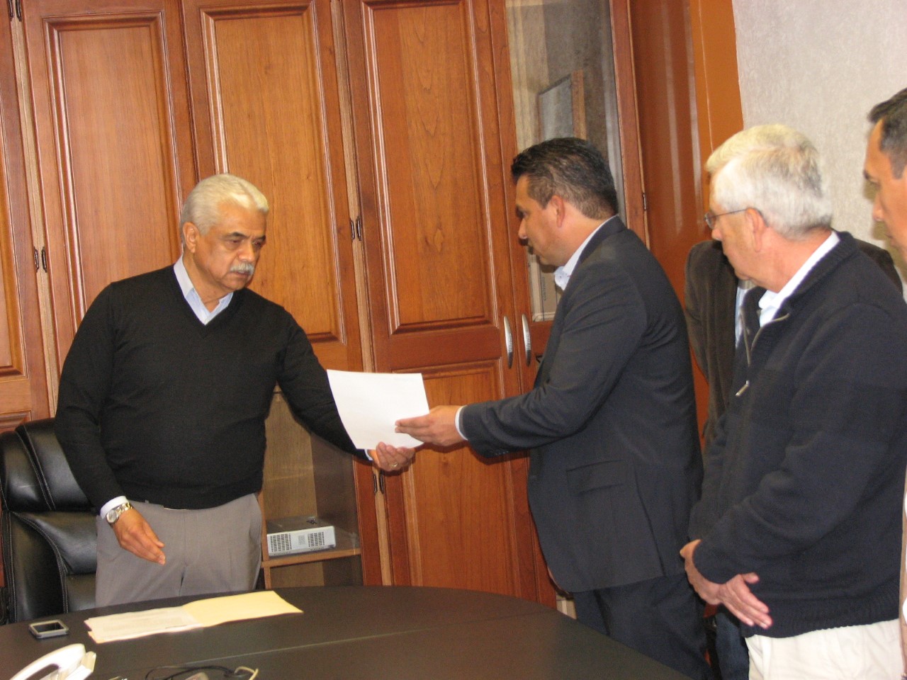 OOAPAS realiza relevo en departamento de construcción