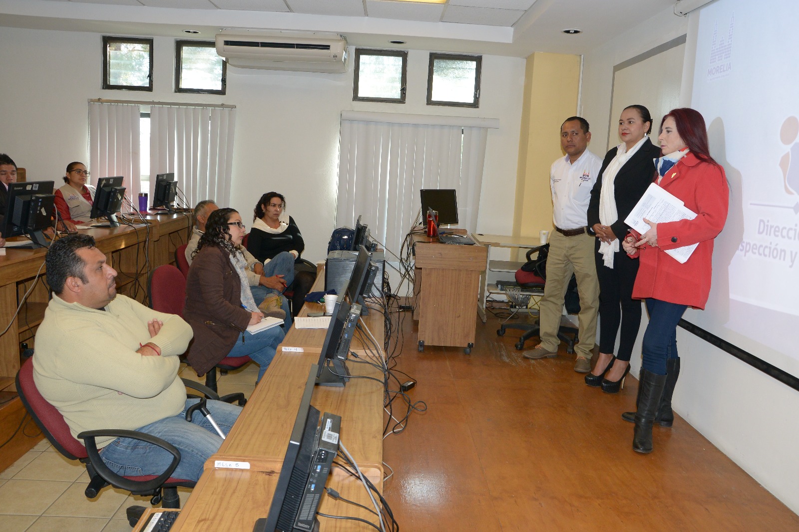 Dirección de Inspección y Vigilancia refuerza la capacitación de trabajadores