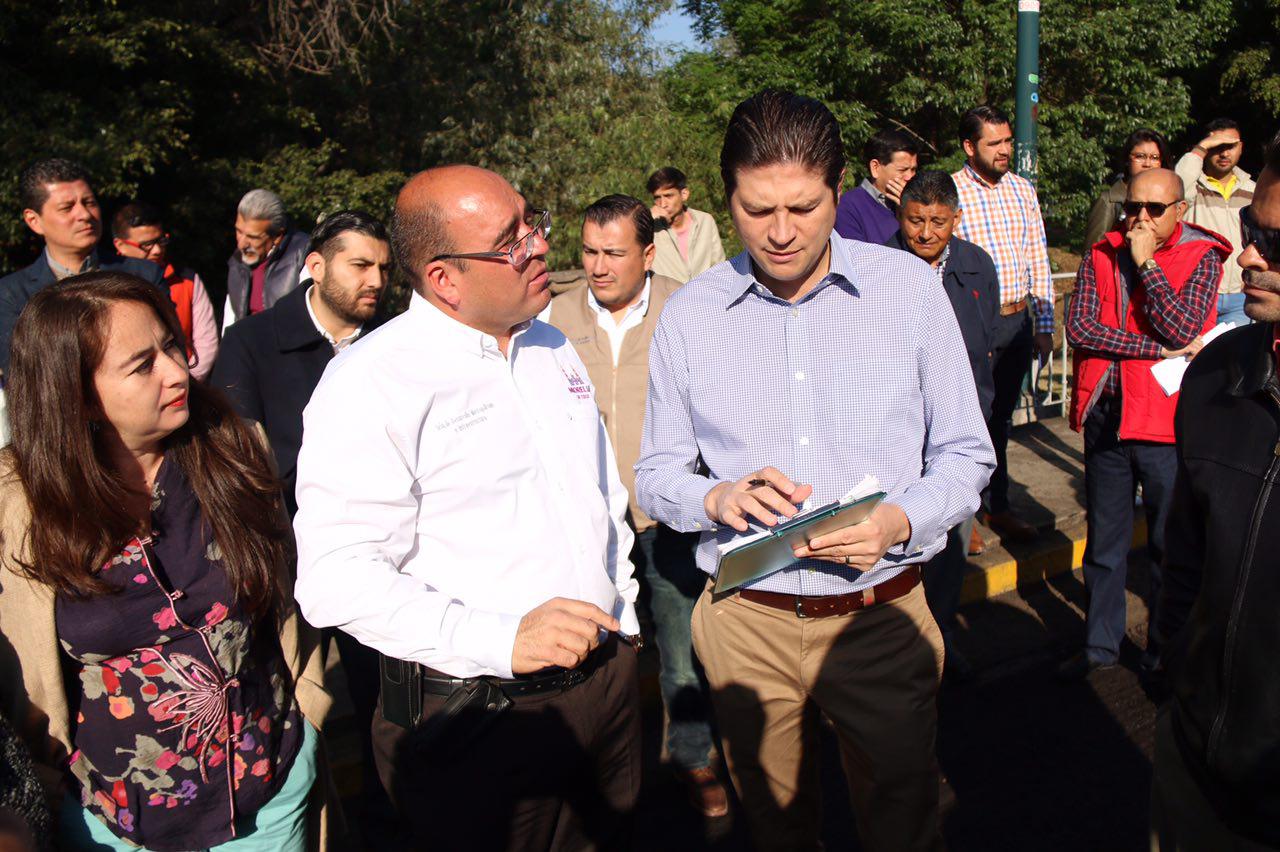 Avanza mejoramiento de infraestructura vial en Morelia: Alfonso Martínez