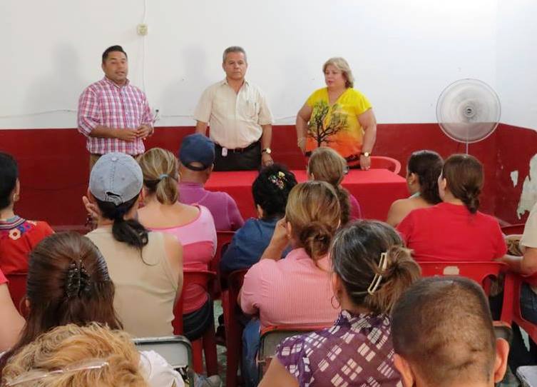El PRI Apatzingán se fortalece con sus bases a base de trabajo y no por discursos