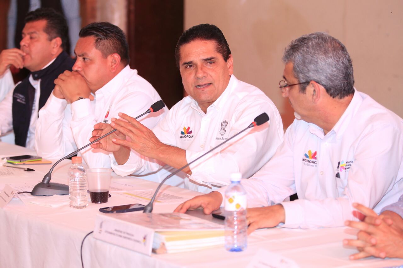 Reconoce Silvano Aureoles trabajo articulado del Consejo para el Desarrollo de Uruapan